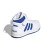 Adidas Neo Postmove Abrasion Resistant Mid Top Children's Basketball Shoes White Kids Sneakers GW0456