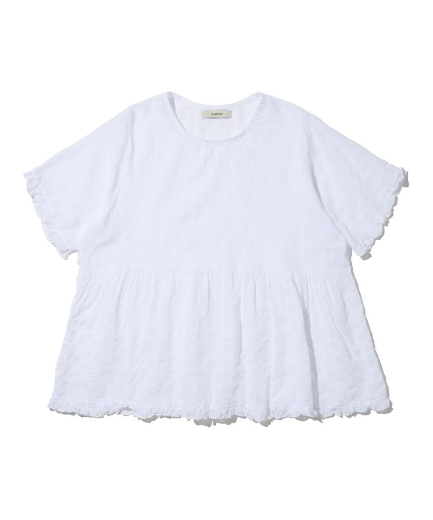 CARGOBROS FOR WOMAN Natural Wrinkle Blouse (White)