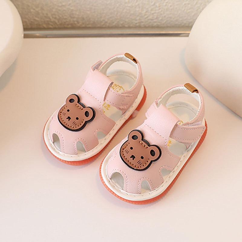 Scarpine da Bambino Cartone Animato Squeaky Nuovi Arrivi Primi Passi per 0-2 Anni, Scarpe da Bambino Casual Cool Unisex con Suola Morbida