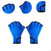 Schwimm Flossenhandschuhe Aquatisch mit Handgelenkschlaufe Fingerlos Tauchen zum Paddeln