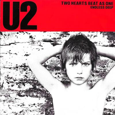 7inch Record U2 - Two Hearts Beat As One IS109 Island Records 1983 UK Rock Used