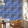 Iridescent glitter wallpaper blue, purple and turquoise 50x1000