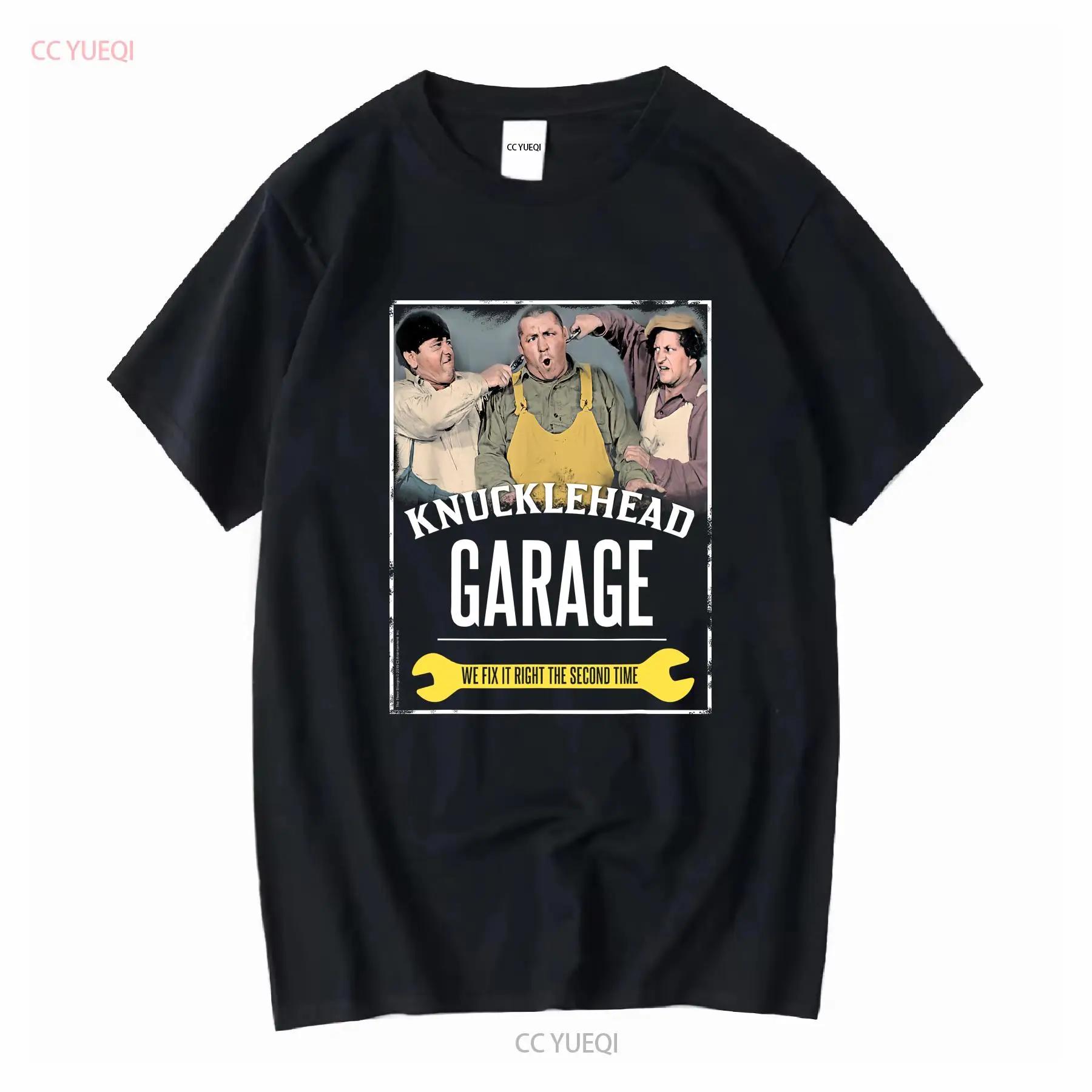 TTS Knucklehead Garage T Shirt long or short sleeves vintage Washed Versatile Soft Unisex Breathable fashion Slightly graphic S разноцветный