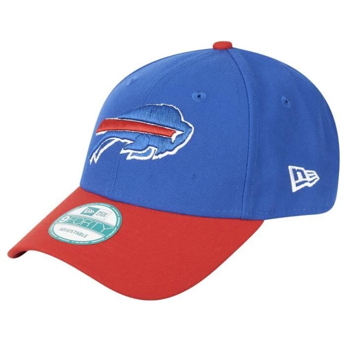 Casquette 9FORTY - New Era - NFL Buffalo Bills - Bleu royal - 100% polyester - Mixte
