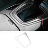 Central Console Gear Shift Frame Trim Silver Titanium 2015-2018 For Ford Edge
