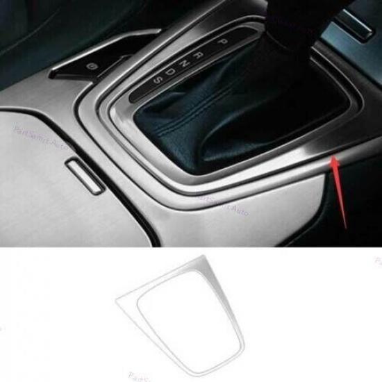 Central Console Gear Shift Frame Trim Silver Titanium 2015-2018 For Ford Edge