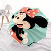 Minnie Mouse, Automatic Opening and Closing Umbrella, Compact Travel Umbrella, Lightweight and Portable, Suitable for Beach Commuting Busine