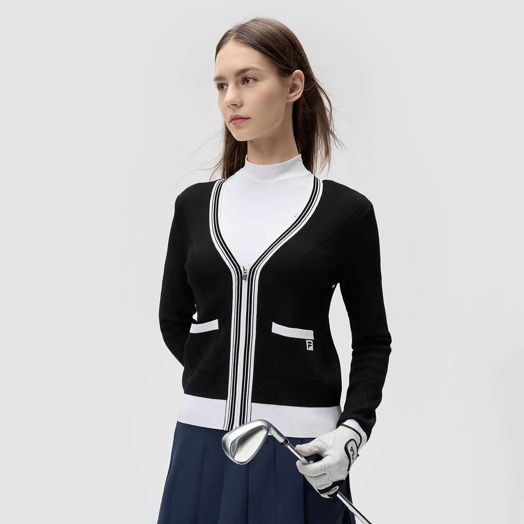 New FILA Knitwear Women's Pitch Black A11W435405FBK