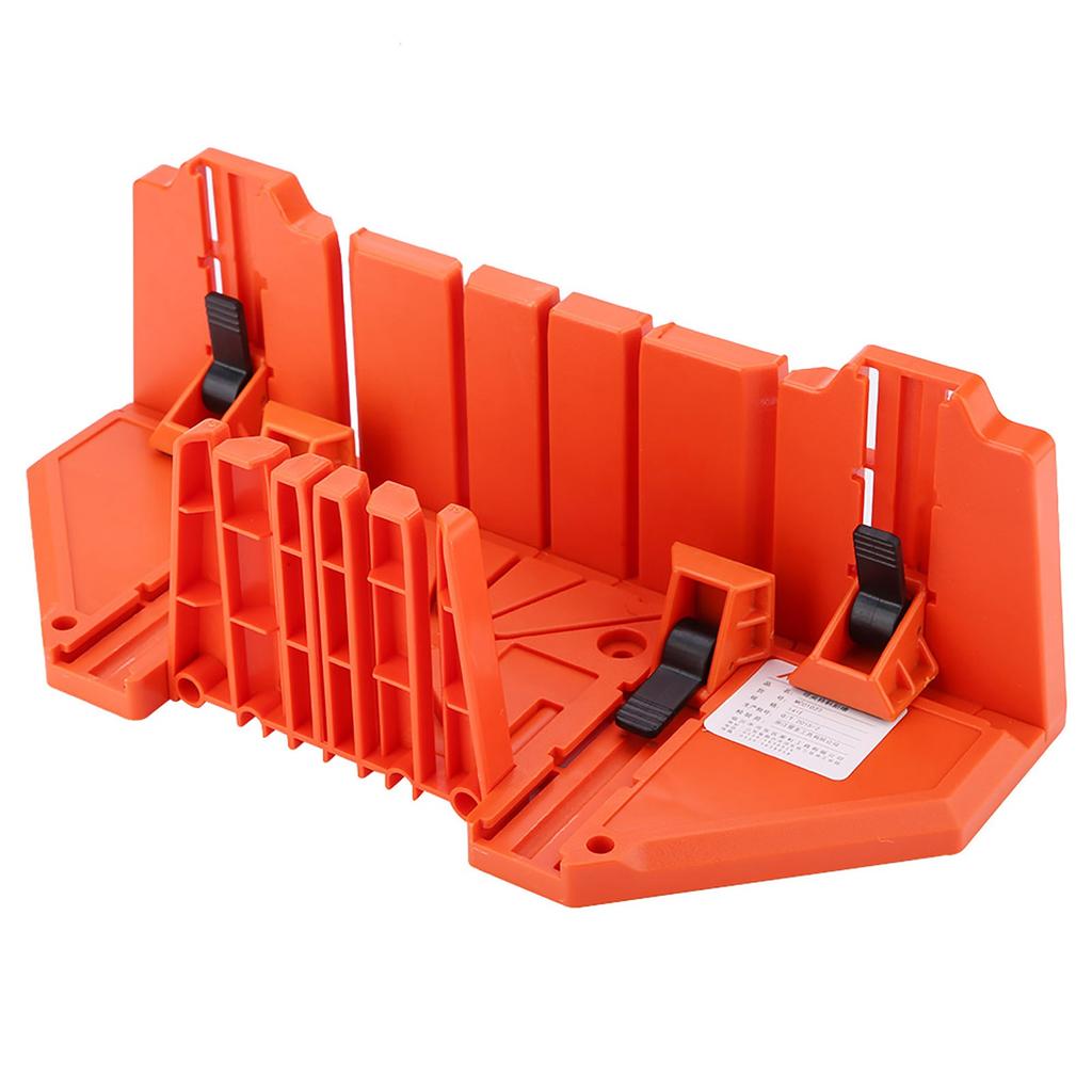 Plastic Mitre Box Pruning Saw Wood Cutting Hand Saw Hardware Tool 14inch with Clamp