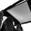 Sluneční clona Full Mesh Shade Top Anti-UV kryt pro Jeep Wrangler TJ 1997-2006 poskytuje UV ochranu, černá