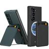 GKK Shockproof Hard PC Case with Card Holder Wallet Stand and Screen Protector Mobile Phone Case for Samsung Galaxy Z Fold 5 6 7