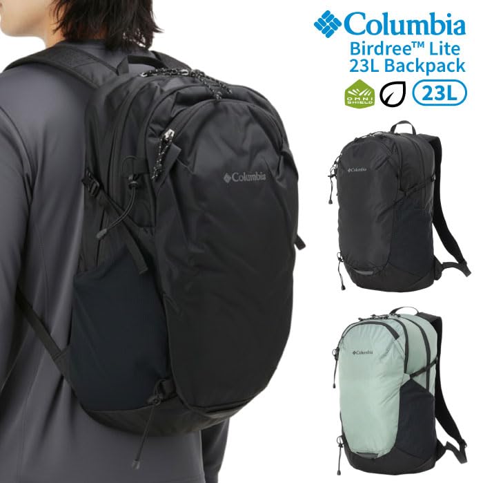 [Columbia] Birdley Light 23L Backpack, Rucksack, Lightweight PU7248 010: Black
