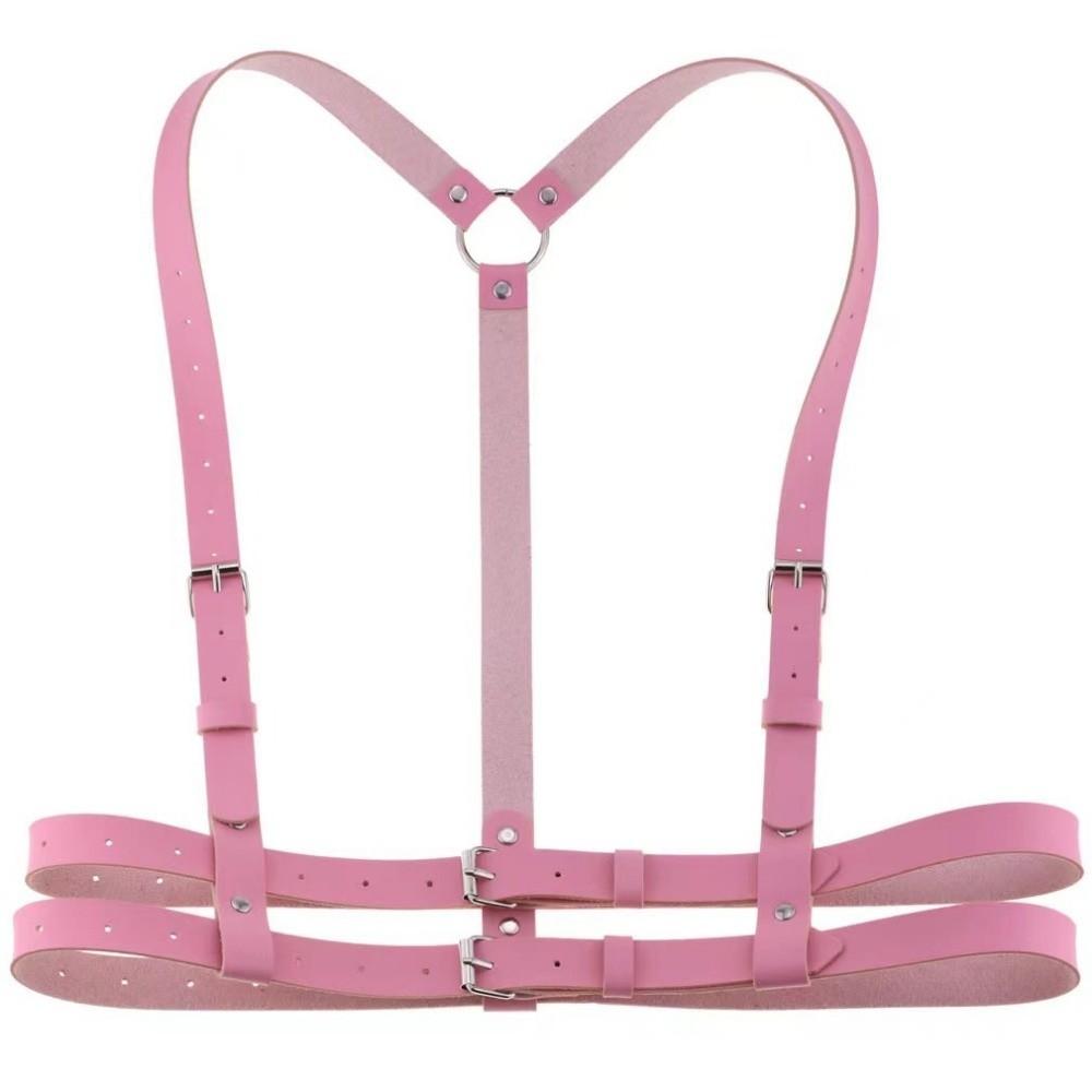 Punk Women's Waist Chain Y2K Style Chest Waist Harness Unisex Body Bondage Waist Strap Party