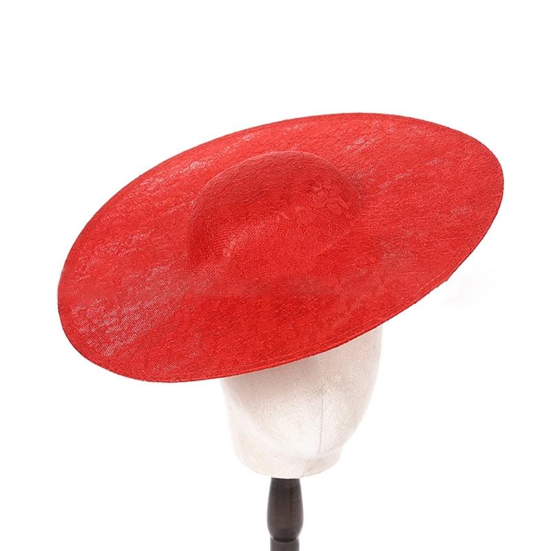 Bonnet Hat Base for Women Millinery Hat Making Accessory Vintage French Bonnet Hat Accessories Cocktail Hat Round Base