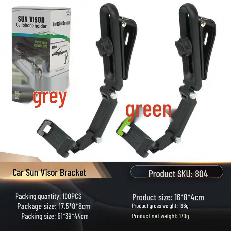 

Universal Multifunctional Phone Holder for Car Passenger Seat сірий колір