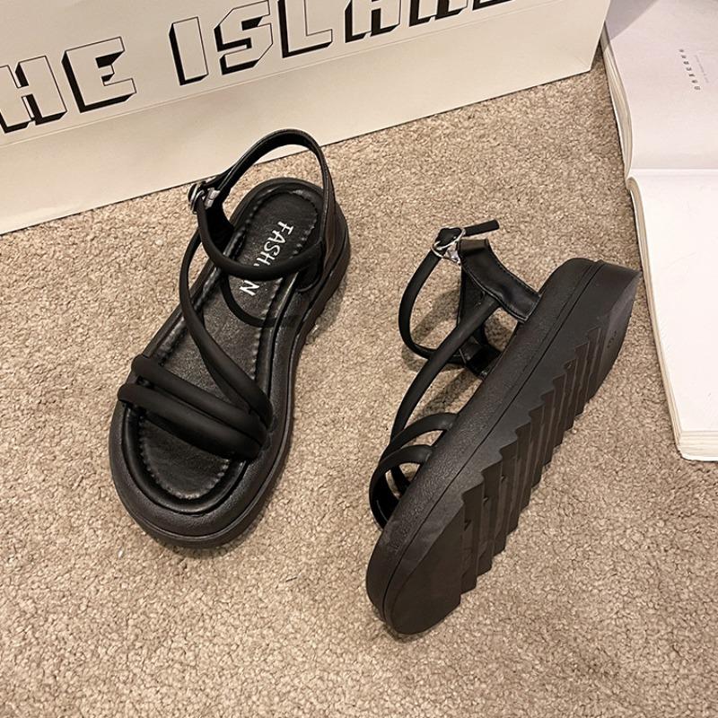 Damen Sommer Mode Plateau Sandalen