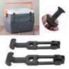 Flexible Draw Latch Rubber T Handle Hasp Draw Latch for Tool Box Cooler Engineering Machine Hood
