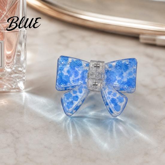 Haarspange Magnetische Spange Schleifenform Nadel mit Leoparden-Marmor Starke Schnalle Muster DIY Nahtlose Haarstyling-Accessoires für Einfache Halboffene Frisuren