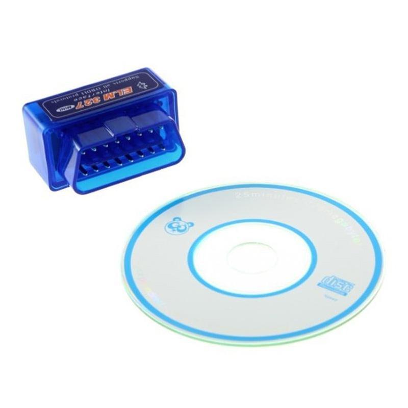 

Мини Bluetooth OBD2 Автомобильный диагностический интерфейсный сканер ELM327 V2.1 OBDII