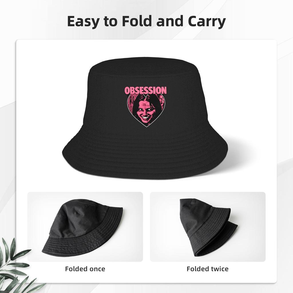Obsession Movie Bucket Hat Outdoor Fisherman Caps For Men Women Fashion Vacation Sun Hats Personality Custom Cap