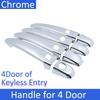 For Toyota Avalon XX30 2005~2012 Car Door Handles Anti-rust Covers Exterior Scratch Protective Decor Luxurious Car Accessories