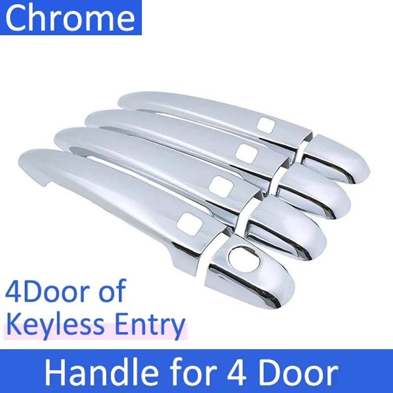 For Toyota Avalon XX30 2005~2012 Car Door Handles Anti-rust Covers Exterior Scratch Protective Decor Luxurious Car Accessories