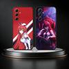 DXD Rias G-Gremory Phone Case For Samsung Galaxy A73,21,22,32,71,53,52,51,80,5G Soft Black Cover