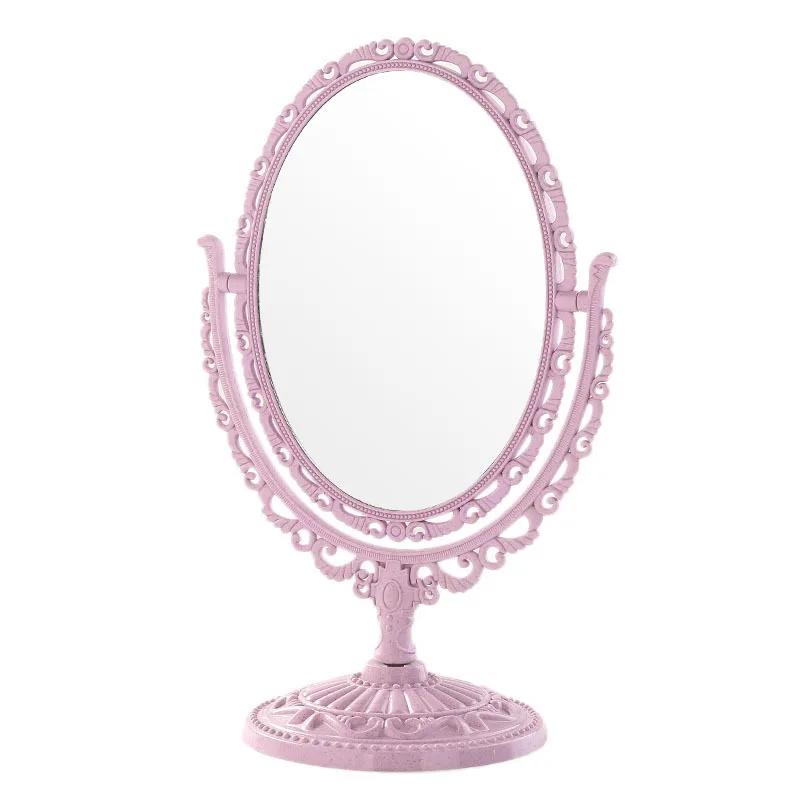 2025 European-style Makeup Mirror Double-sided Vanity Mirror Simple Detachable  Portable Princess Mirror Mirrors for Bedroom