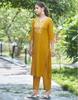 Women Cotton Blend Kurta Pant Dupatta Set Indian Designer Party Wear Kurti Salwar Suit