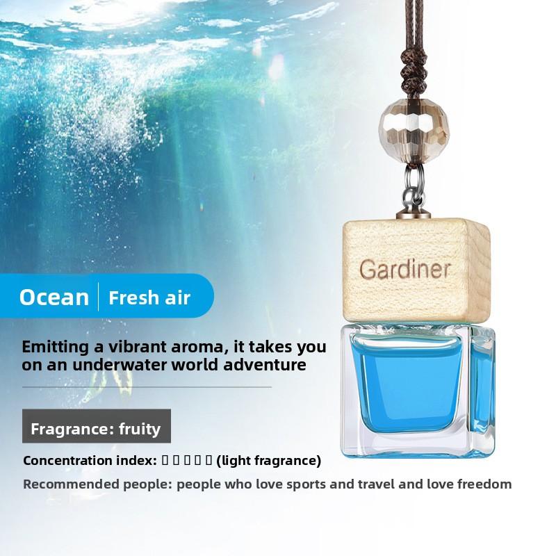 

Suspended Car Air Freshener with Long-Lasting Fragrance and Odour Elimination Fine Cord Ocean Scent