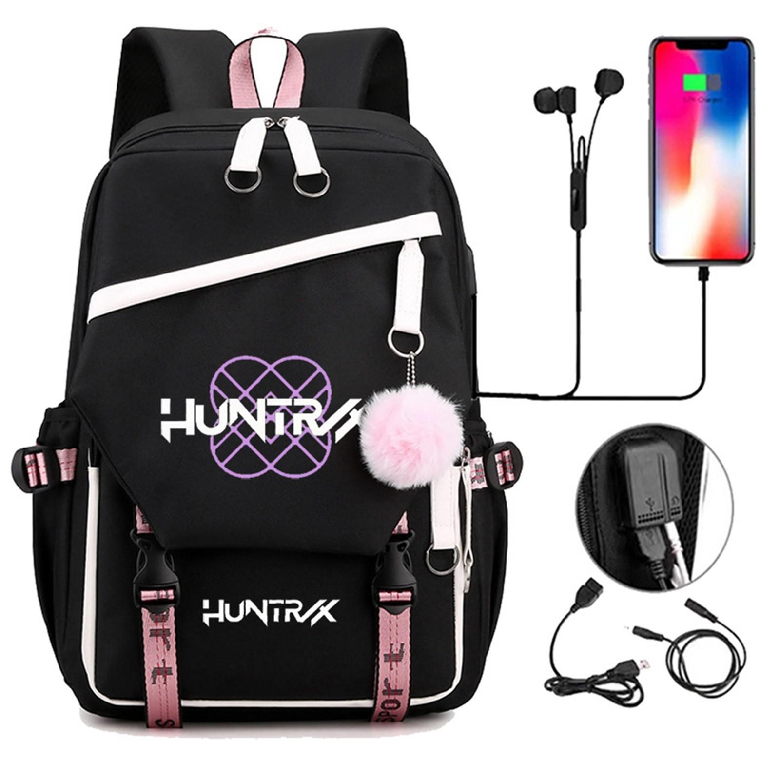 

K-POP Охотники на демонов Высокоценный Кампусный Стиль Корейская Версия Школьный Рюкзак Рюкзак для Старшеклассника One Size