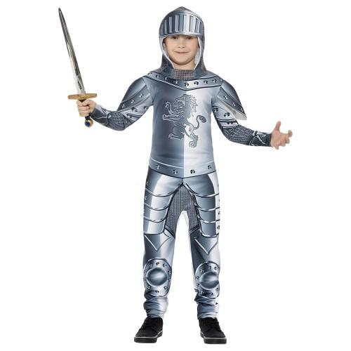 Smiffys Childrens/Kids Deluxe Armoured Knight Costume