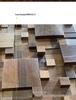 Elegant Black Walnut Wood 3D Wall Décor for Hotel, Club, Living Room, Dining, or Entrance Hall.