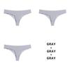 3PCS/Lot Seamless Panty Set Underwear T-back Female Comfort Intimates Fashion Ladies Low-Rise Briefs Panties Women Sexy Lingerie