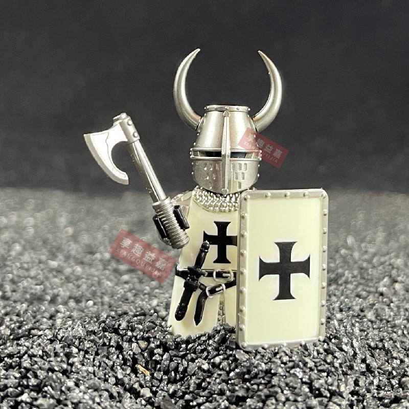 Medieval Hospitaller Teutonic Knights Building Blocks DIY Mini Action Toy Figures Assemble Bricks Children Toys Gifts Series 3