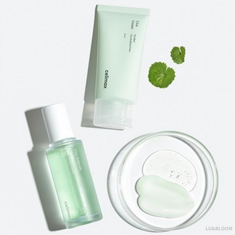 Celimax The Real Cica Essence & Cream Set (Calming Serum 40ml + Soothing Cream 50ml) (+Free gift)