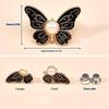Butterfly Jeans Button Adjustable Clips Waist Tightener Buckle Adjuster For Pants Skirt Retractable Button Pin