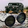 Adjustable ND Sunglasses Round Tinted Glasses with ND Filter Lenses for Men Women Outdoor Fishing Cycling Eyewear