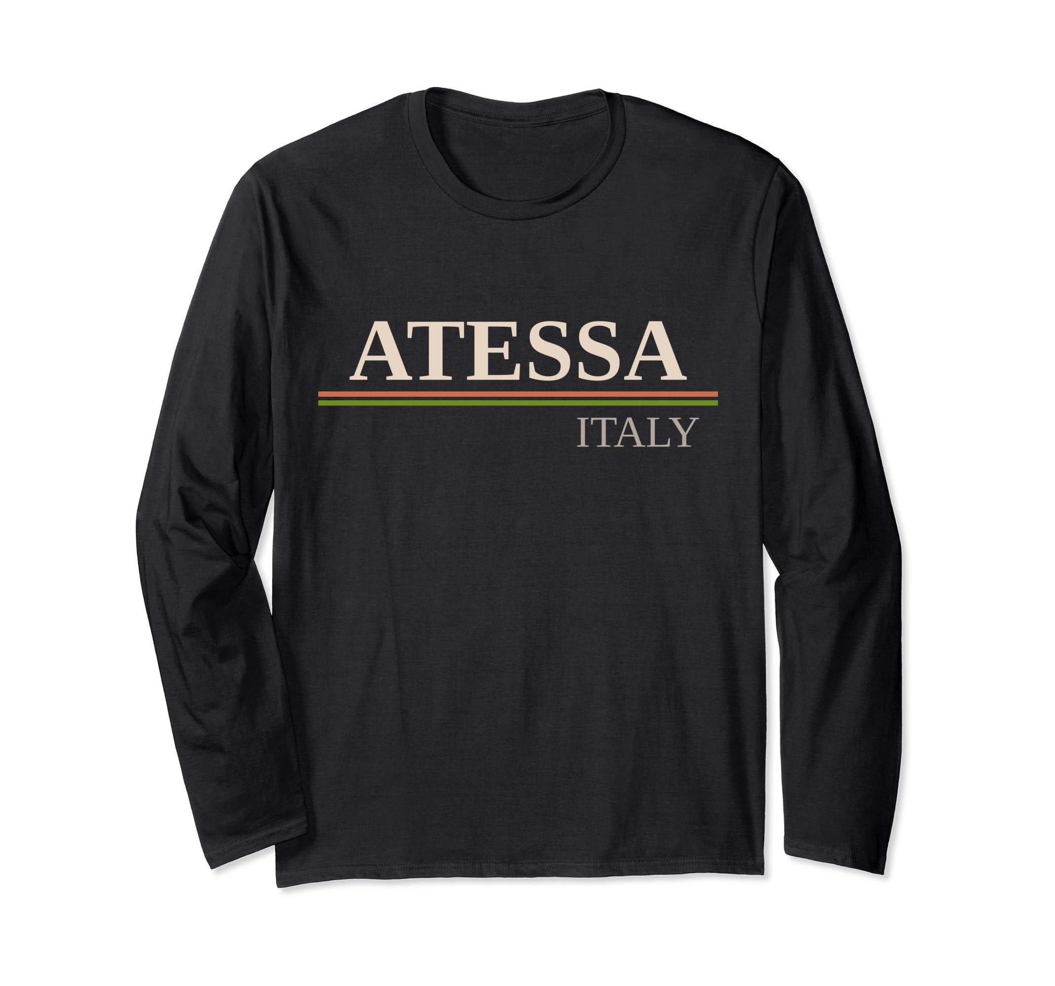 

ATESA ITALY LONG SLEEVE T-SHIRT чёрный