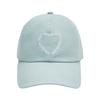 Matin Kim Herz Logo Baseballkappe in Hellblau