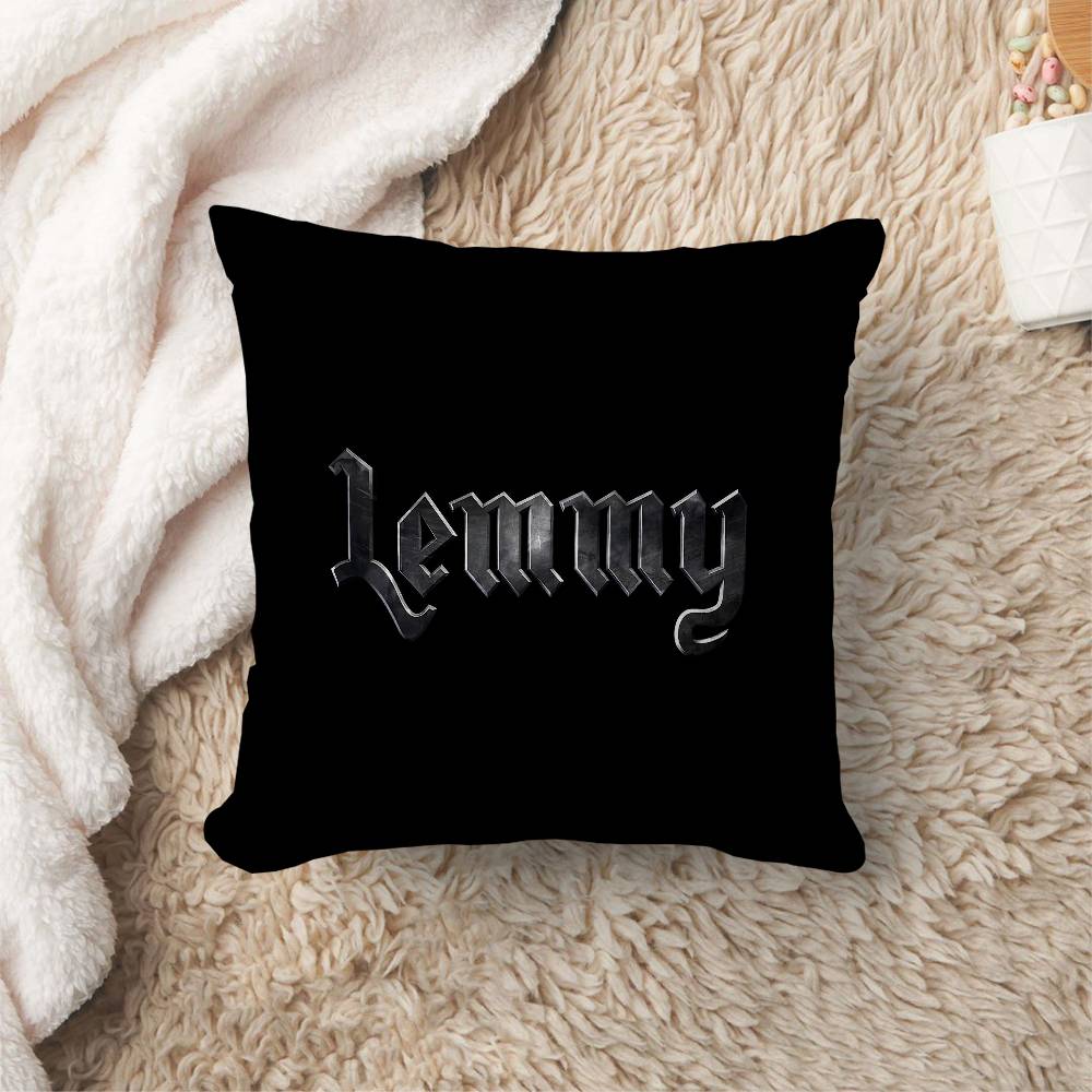 LLemmy Memorial Cushion Cover Pillow Cover Decor Pillowcase Printed Cushion Case for Couch