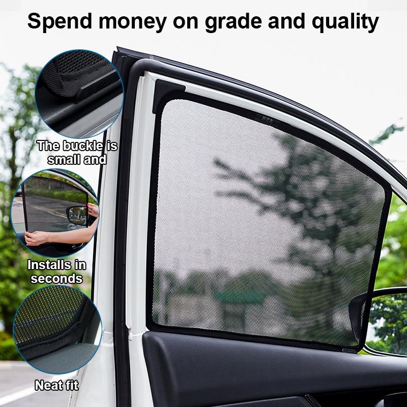 Sun Shades For Volkswagen VW ID4 ID.4 2021 2022 2023-2025 Sunshades Magnetic Heat insulation Window Visor Car AccessoriesWindshield Sunshades 1