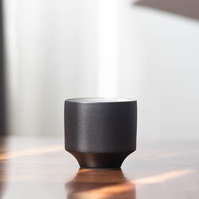 100ml Black Pottery Ceramic Tea Cup Japanese Kung Fu Tea Set Water Cup