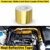 Gold 10M Reflective Heat Shield Self-Adhesive Wrap Barrier Silver Protection