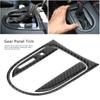 3Pcs Carbon  , Gr Panel Cover Trim Sticker   Steering Wheel Car Interior for     2015 2017