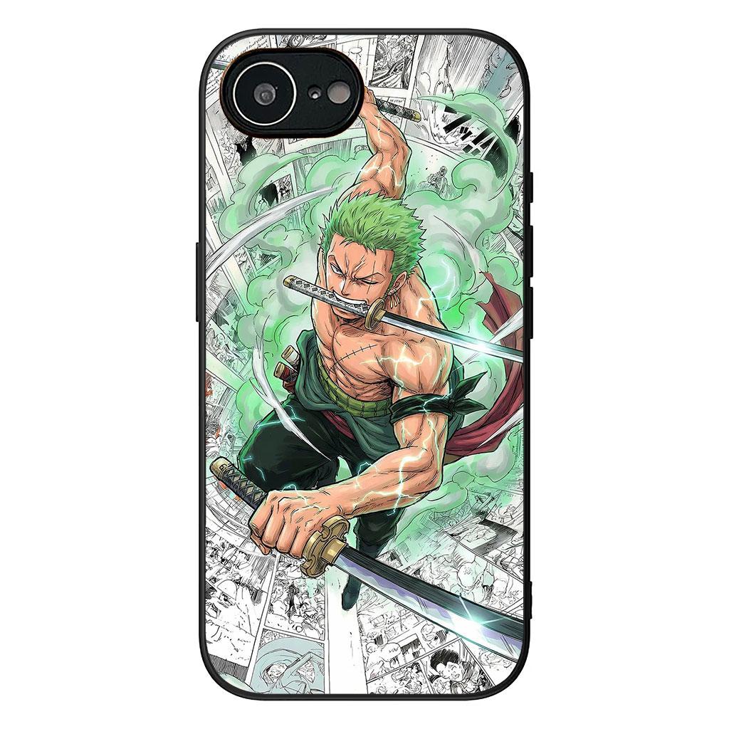 Cover for OPPO A54 A40 A60 A80 A18 A16 A17 A38 A78 A79 A57 A55 A3 Pro A96 A15 A12 Phone Case One Luffy Sanji Roronoa Zoro Piece