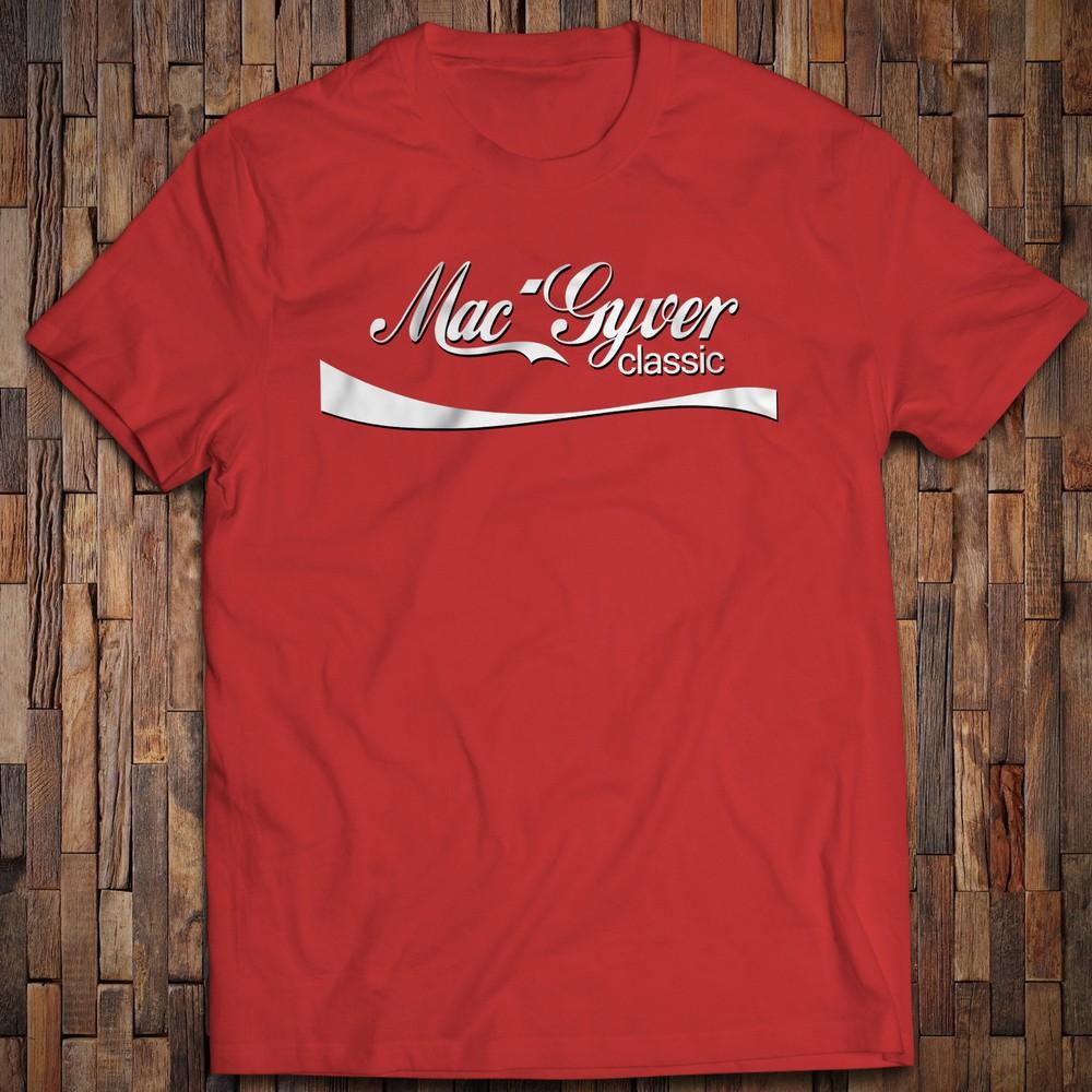 MacGyver T-Shirt Richard Dean Anderson Angus MacGyver Dana Elcar Pete Thornton Unisex T-Shirt