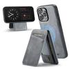 FIERRE SHANN 025 Style For iPhone 16 Pro Case Leather+TPU Detachable Card Slots Phone Cover