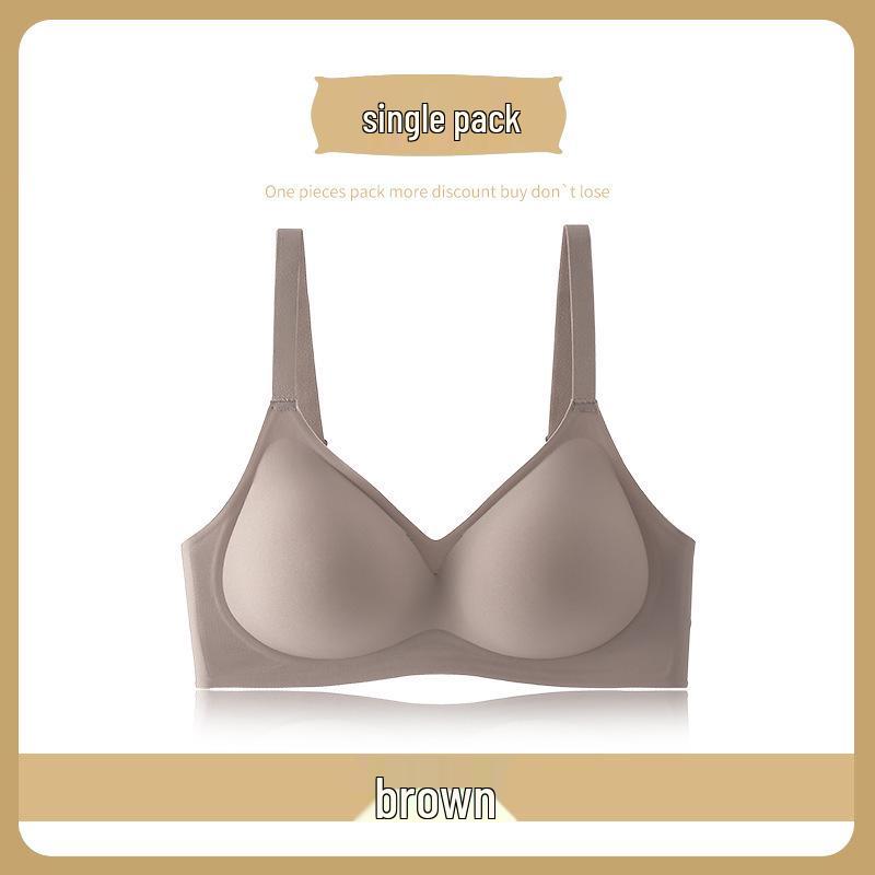 Lingerie for Small Chests: Lift & Support Wireless Bra with Anti-Sagging, Underarm Fat Collection, and Large Cup Illusion.