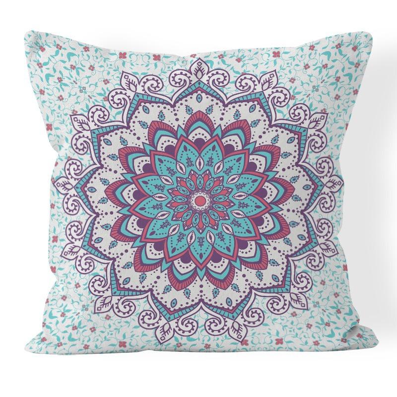 Bohemian Retro Style Decorative Car Cushion Office Bedroom Living Room Sofa Cushion Pillow Cover
